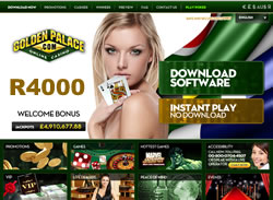 Golden Palce Online Casino in Rands Play